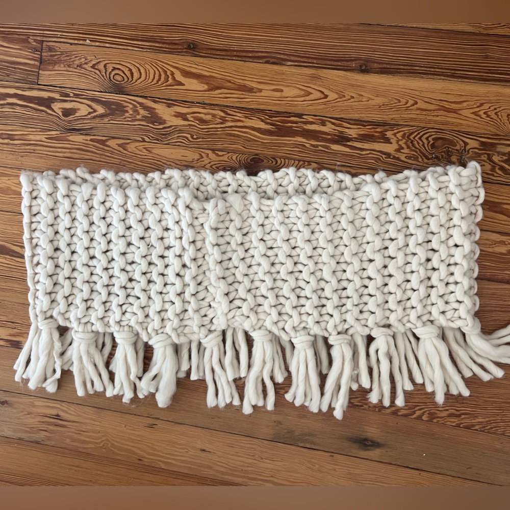 Free People Chunky Knit Infinity Scarf Warm Fluffy